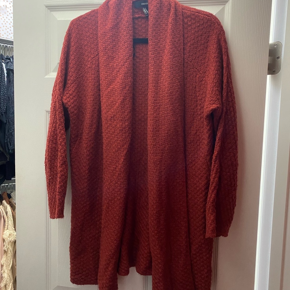 Cozy Rust Sweater